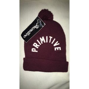 ‼️Brand NEW ‼️ Primitive Burgundy Beanie